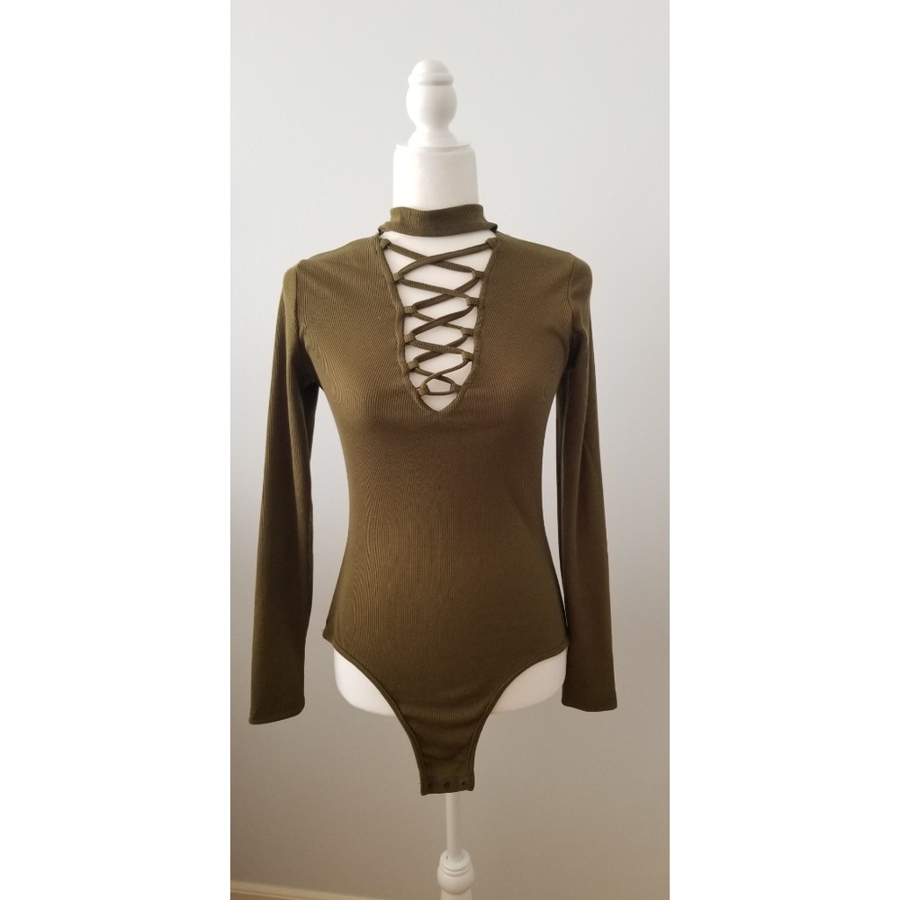 Green body suit